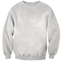 Samoa Lotu Tamaiti Ivory Sweatshirt Teuila Tatau - Polynesian Pride