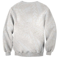 Samoa Lotu Tamaiti Ivory Sweatshirt Teuila Tatau - Polynesian Pride