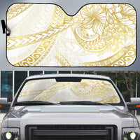 Samoa Lotu Tamaiti Gold Auto Sun Shade Teuila Tatau - Polynesian Pride