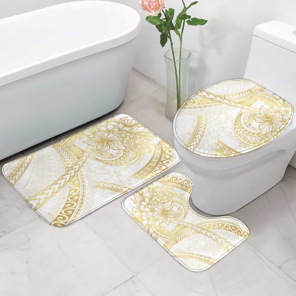 Samoa Lotu Tamaiti Gold Bathroom Set Teuila Tatau - Polynesian Pride