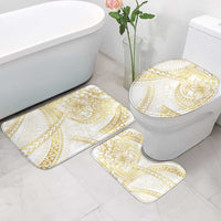 Samoa Lotu Tamaiti Gold Bathroom Set Teuila Tatau - Polynesian Pride