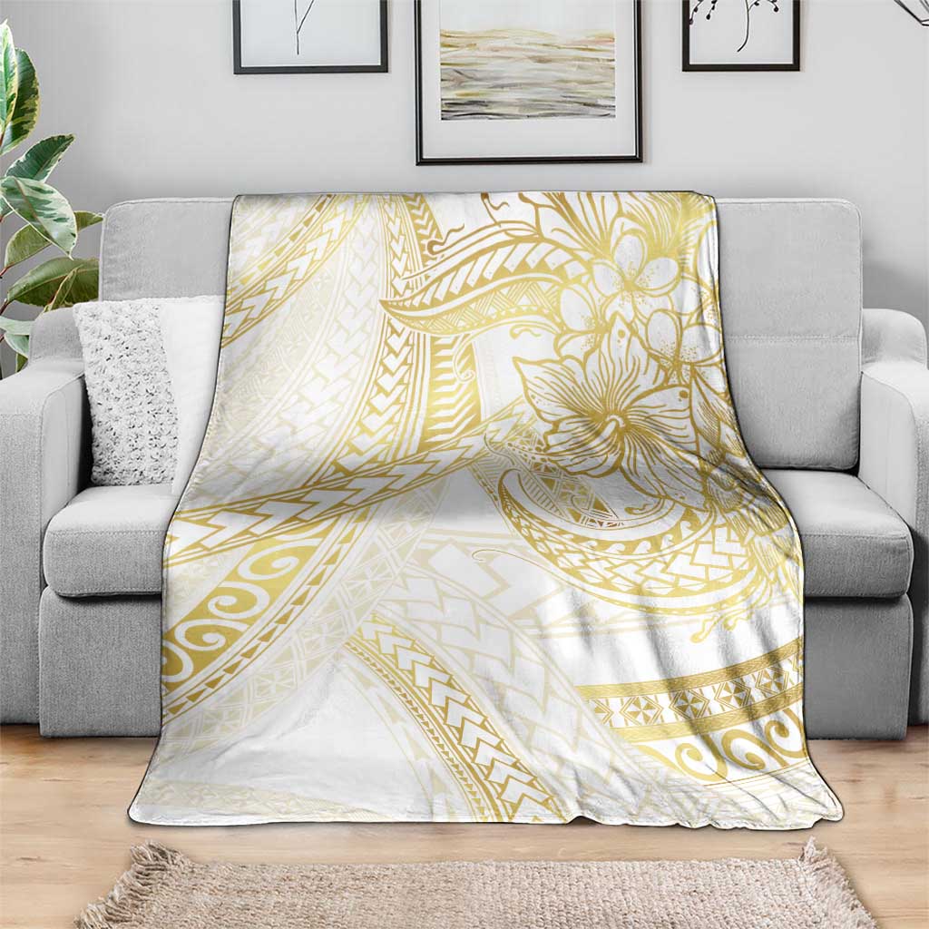 Samoa Lotu Tamaiti Gold Blanket Teuila Tatau - Polynesian Pride