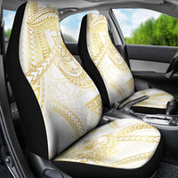 Samoa Lotu Tamaiti Gold Car Seat Cover Teuila Tatau - Polynesian Pride