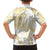 Samoa Lotu Tamaiti Gold Family Matching Off Shoulder Maxi Dress and Hawaiian Shirt Teuila Tatau - Polynesian Pride