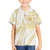 Samoa Lotu Tamaiti Gold Family Matching Off Shoulder Maxi Dress and Hawaiian Shirt Teuila Tatau - Polynesian Pride