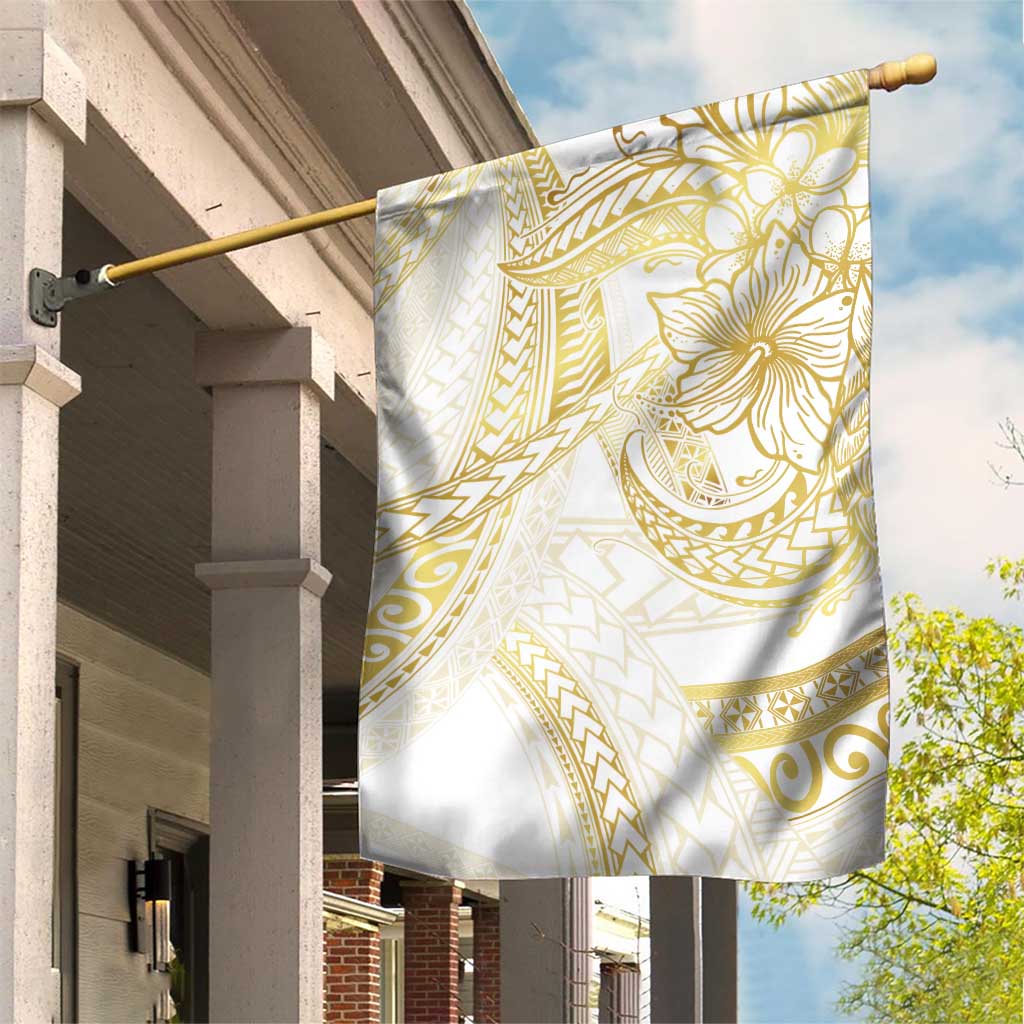 Samoa Lotu Tamaiti Gold Garden Flag Teuila Tatau - Polynesian Pride