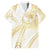 Samoa Lotu Tamaiti Gold Hawaiian Shirt Teuila Tatau - Polynesian Pride