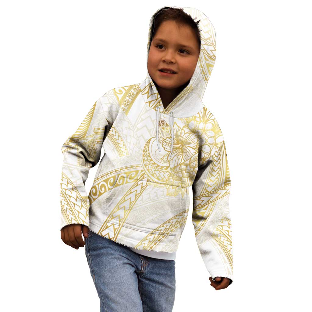 Samoa Lotu Tamaiti Gold Kid Hoodie Teuila Tatau - Polynesian Pride