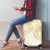 Samoa Lotu Tamaiti Gold Luggage Cover Teuila Tatau - Polynesian Pride