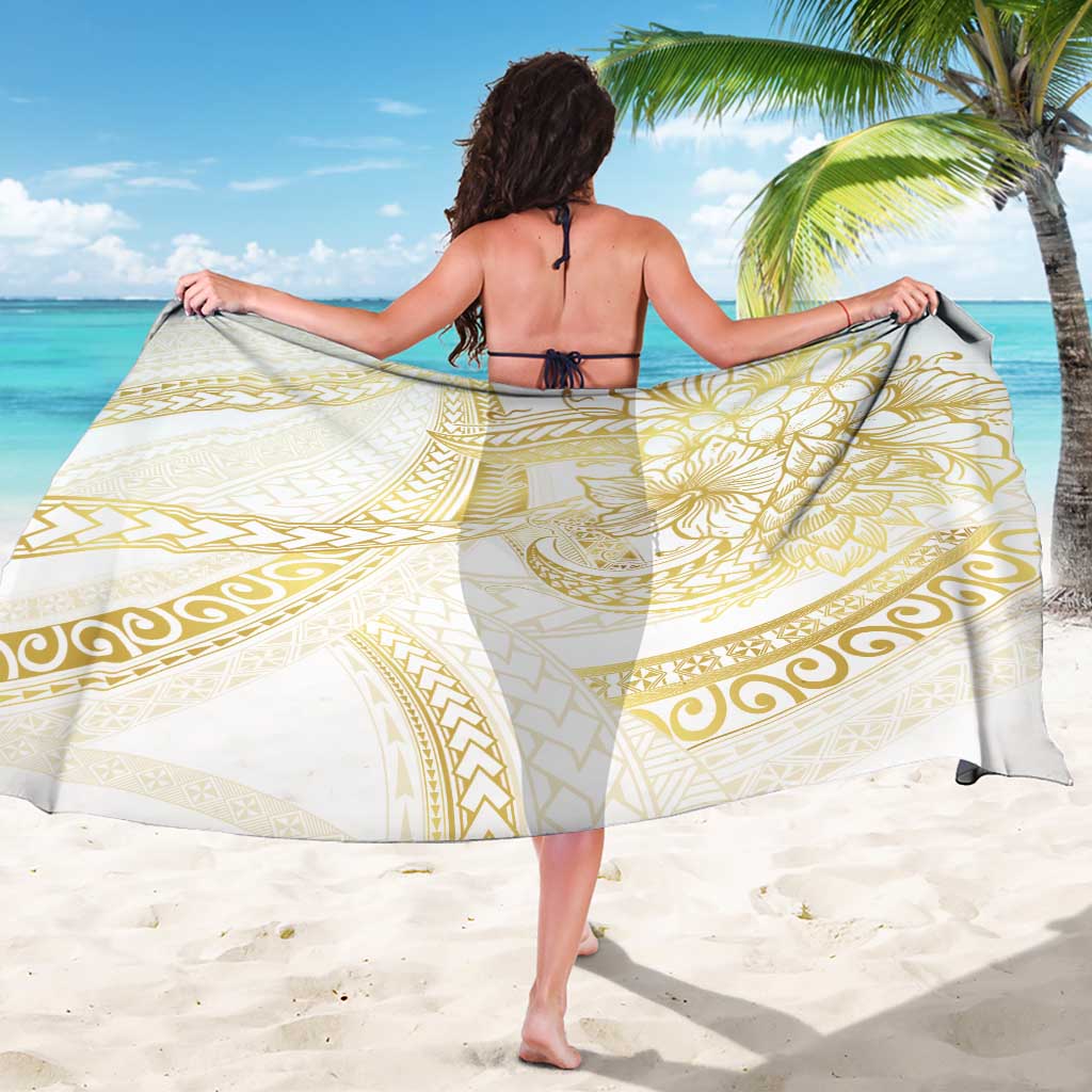 Samoa Lotu Tamaiti Gold Sarong Teuila Tatau - Polynesian Pride