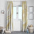 Samoa Lotu Tamaiti Gold Window Curtain Teuila Tatau - Polynesian Pride