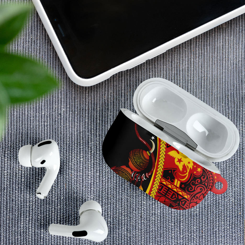 Papua New Guinea Independence AirPods Case PNG Bagi and Lime Pot LT7 - Polynesian Pride