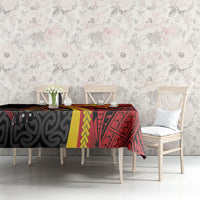Papua New Guinea Independence Tablecloth PNG Bagi and Lime Pot LT7 - Polynesian Pride