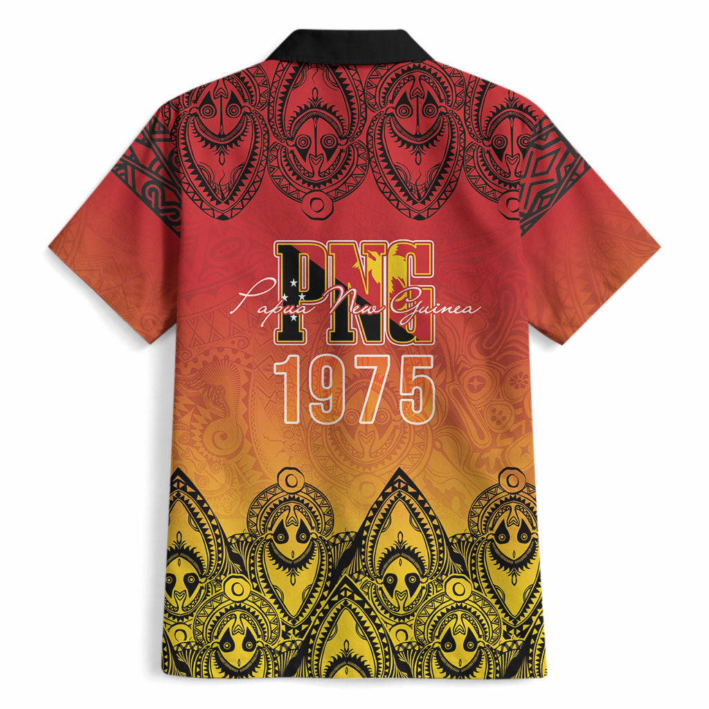 Papua New Guinea 1975 To The Future Personalised Hawaiian Shirt Sepik Masks LT7 - Polynesian Pride