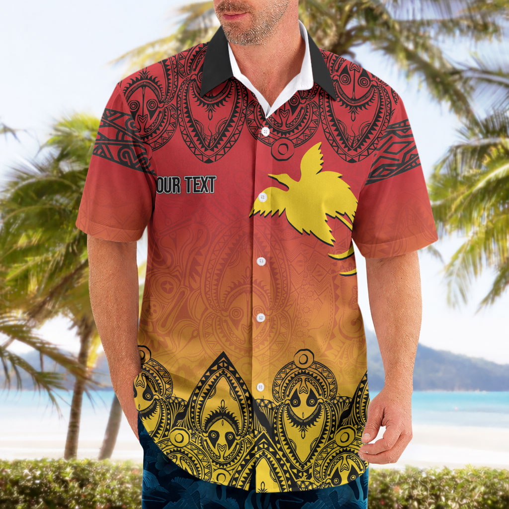 Papua New Guinea 1975 To The Future Personalised Hawaiian Shirt Sepik Masks LT7 - Polynesian Pride