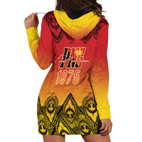 Papua New Guinea 1975 To The Future Personalised Hoodie Dress Sepik Masks LT7 - Polynesian Pride