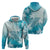 Polynesia Turtle Hoodie Watercolor Abstract Style