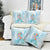 Sea Blue Polynesian Jellyfish Pillow Cover Watercolor Glows - Polynesian Pride