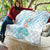Sea Blue Polynesian Jellyfish Quilt Watercolor Glows - Polynesian Pride