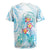 Sea Blue Polynesian Jellyfish Rugby Jersey Watercolor Glows - Polynesian Pride