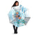 Sea Blue Polynesian Jellyfish Umbrella Watercolor Glows - Polynesian Pride
