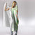 Summer Green Polynesian Jellyfish Hooded Blanket Watercolor Glows - Polynesian Pride
