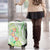 Summer Green Polynesian Jellyfish Luggage Cover Watercolor Glows - Polynesian Pride