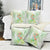 Summer Green Polynesian Jellyfish Pillow Cover Watercolor Glows - Polynesian Pride