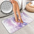 Lavender Polynesian Jellyfish Bathroom Set Watercolor Glows - Polynesian Pride