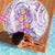 Lavender Polynesian Jellyfish Beach Blanket Watercolor Glows - Polynesian Pride