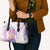 Lavender Polynesian Jellyfish Leather Bag Watercolor Glows - Polynesian Pride