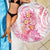 Rose Pink Polynesian Jellyfish Beach Blanket Watercolor Glows - Polynesian Pride