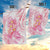 Rose Pink Polynesian Jellyfish Garden Flag Watercolor Glows - Polynesian Pride