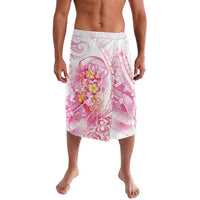 Rose Pink Polynesian Jellyfish Lavalava Watercolor Glows - Polynesian Pride
