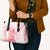 Rose Pink Polynesian Jellyfish Leather Bag Watercolor Glows - Polynesian Pride