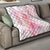 Rose Pink Polynesian Jellyfish Quilt Watercolor Glows - Polynesian Pride
