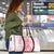 Rose Pink Polynesian Jellyfish Travel Bag Watercolor Glows - Polynesian Pride