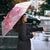 Rose Pink Polynesian Jellyfish Umbrella Watercolor Glows - Polynesian Pride