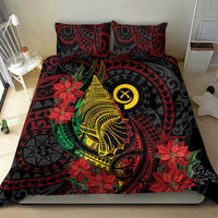 Vanuatu Meri Krismas Bedding Set Conch Shell Tribal Art
