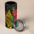 Vanuatu Meri Krismas 4 in 1 Can Cooler Tumbler Conch Shell Tribal Art