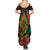 Vanuatu Meri Krismas Summer Maxi Dress Conch Shell Tribal Art