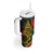 Vanuatu Meri Krismas Tumbler With Handle Conch Shell Tribal Art