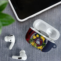 Samoa Moso'oi Flowers Tatau AirPods Case Festive National Color LT7 - Polynesian Pride