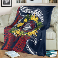 Samoa Moso'oi Flowers Tatau Blanket Festive National Color LT7 - Polynesian Pride