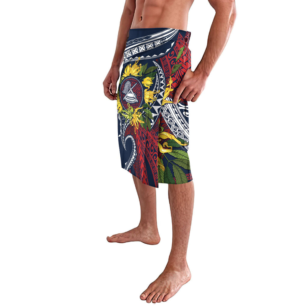 Samoa Moso'oi Flowers Tatau Lavalava Festive National Color LT7 - Polynesian Pride