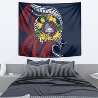 Samoa Moso'oi Flowers Tatau Tapestry Festive National Color LT7 - Polynesian Pride