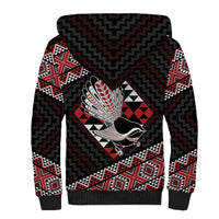 Taniko Aotearoa Sherpa Hoodie Poutama Mix Piwakawaka