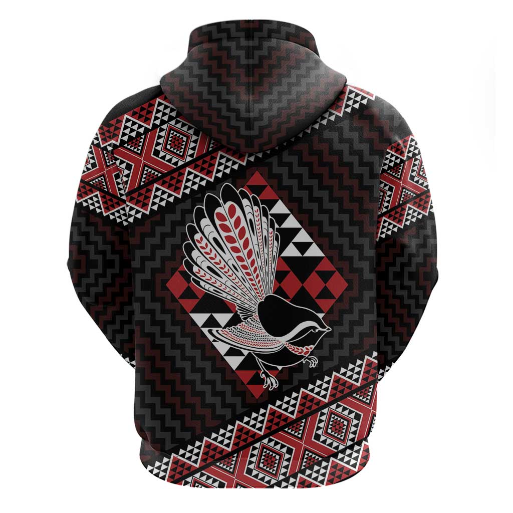 Taniko Aotearoa Zip Hoodie Poutama Mix Piwakawaka