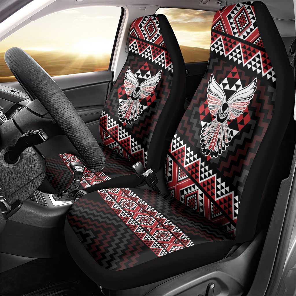 Taniko Aotearoa Car Seat Cover Poutama Mix Piwakawaka - Ver02 LT7 - Polynesian Pride