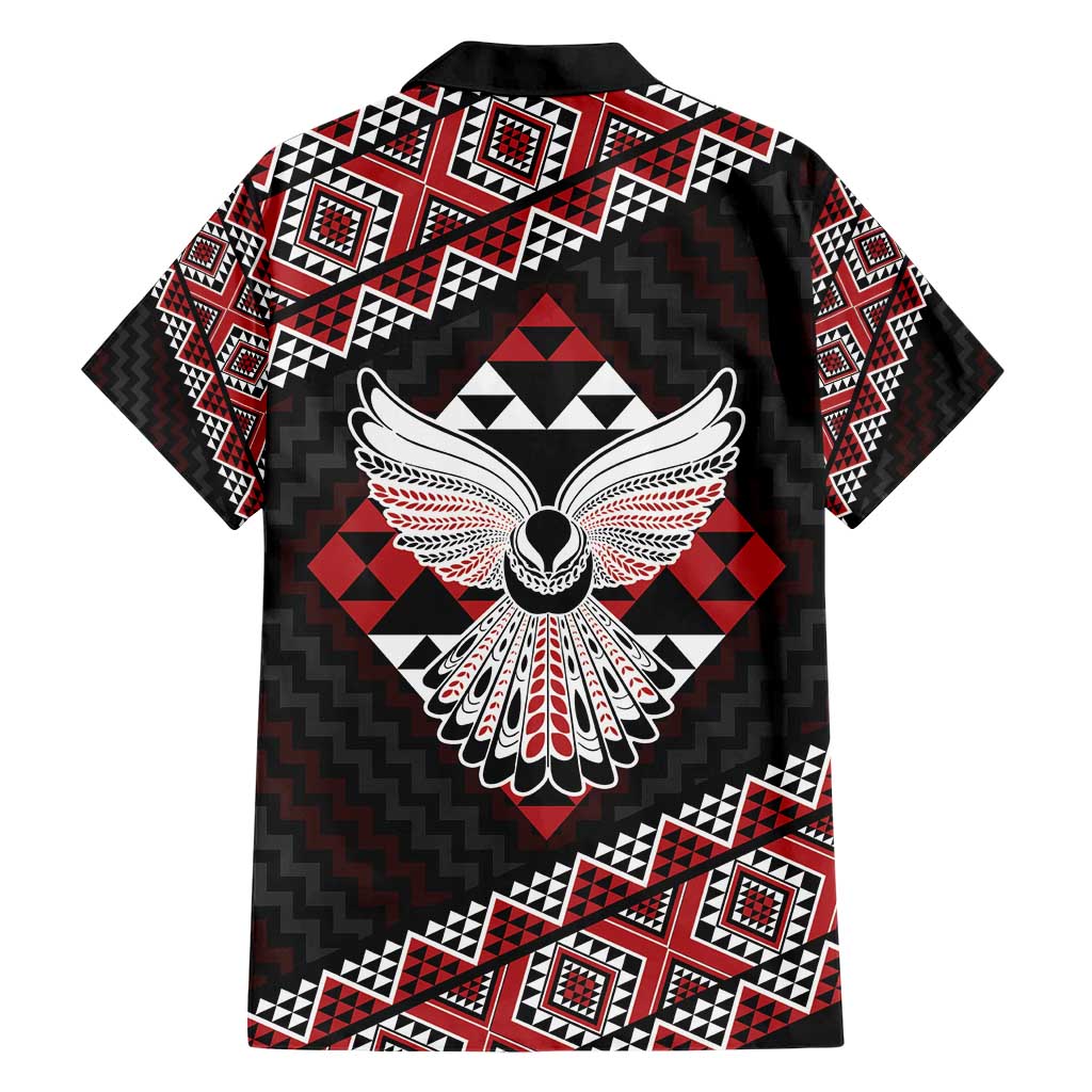 Taniko Aotearoa Hawaiian Shirt Poutama Mix Piwakawaka - Ver02